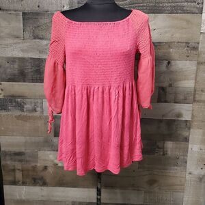 August Silk Pink Top L